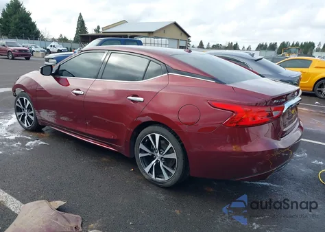 2017 Nissan Maxima 3.5 Sv z USA, uszkodzony, nr VIN 1N4AA6AP8HC442203
